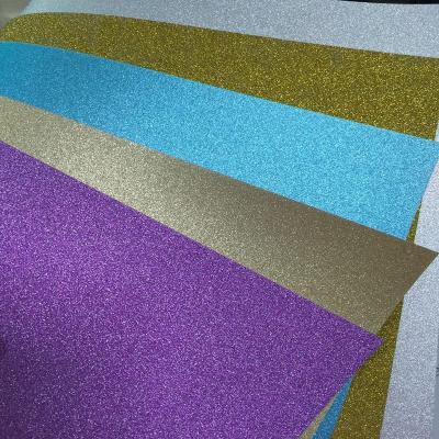 China New 250gsm Colored Glitter 8.5*11