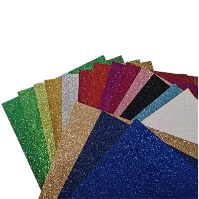 China 150 Gsm Glitter Craft Glitter Anti Curl Fine Glitter Card Paper for sale