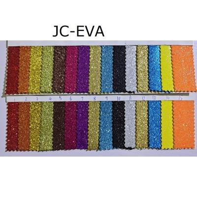 China 1.5mm waterproof EVA with glitter for DIY craft decoration glitter EVA for sale