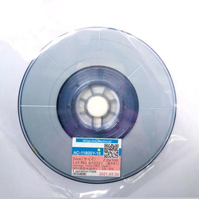 China AC-11800Y-16 1.5 2.0mm COF Glue ACF Bonding Tape for COF Bonding Machine LCD Panel Repair 14-85 for sale