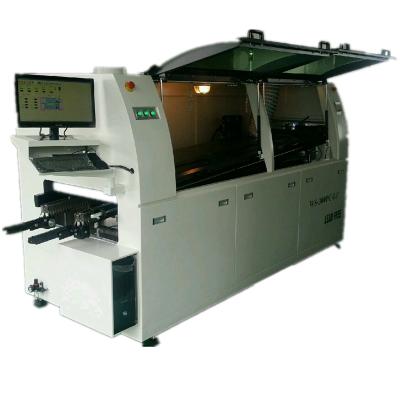 China Standard Double Wave Soldering Machine 300mm Double Wave Computer Control Welding Machine Solder Dipping Machine Max 350mm for sale