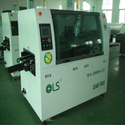 China Machinery Repair Shops DIP Soldering Machine Automatic Double Wave Soldering Machine For 50-250mm PCB DIP Production Line LED Power Board for sale