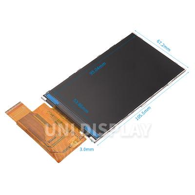 China UNI 4.3 Inch 480*800Resolution TFT LCD Display All Viewing Angle ST7701S IC Module 4.3 Inch for sale