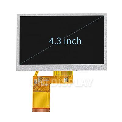 China UNI SHOW hot selling wide viewing angle 4.3 inch 480*272 IPS tft lcd display module for fish finder 4.3 inch for sale