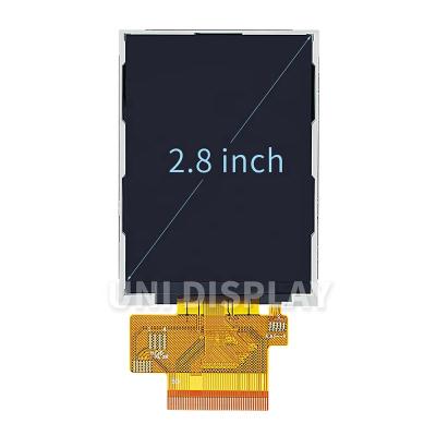 China Free viewing angle 240*320 lcd display st7789v 2.8 inch IPS lcd module for handheld instrument applications 2.8 inch for sale