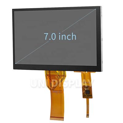 China UNI SHOW pcap 7inch touch screen 7 inch 800 x 480 hd lcd capacitive display for raspberry pi 7 inch display for sale