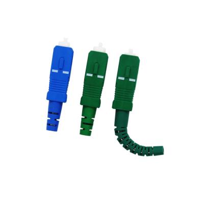 China High Precision FTTH Single Mode Multi Mode SC LC ST Fiber Optic Connector With Custom Truss Color for sale