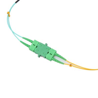 China FTTH Durable Using Low Price SC To SC APC/UPC Duplex Multimode Fiber Optic Patch Cord Cable for sale