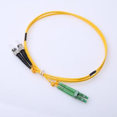 China FTTx LC APC to FC UPC, SM, Duplex, 2.0MM, 3M, LSZH, 9/125, OS2 Fiber Optic Patch Cord for sale