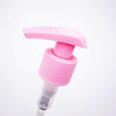 China Non Spill Customizable A+ Color 28/400 Color 28/400 Screw Lotion Pump PP Lotion Pump Dispenser Plastic Syrup Pump for sale