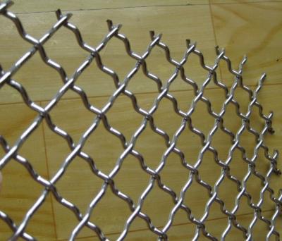 China stainless steel 304 stainless steel 316 woven crimped style wire mesh waved wire mesh for sale