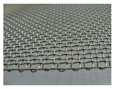 China Selvage Edge Stainless Steel Wire Mesh for sale