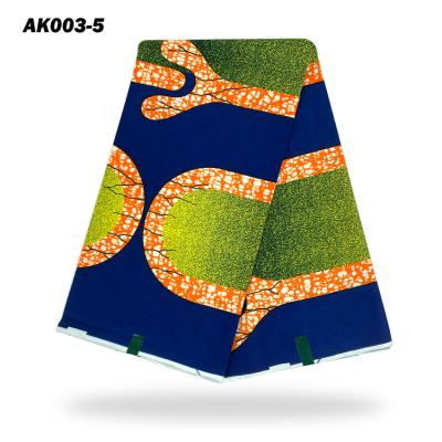 China Hot Selling Nigerian Wax Fabric Wax Print Fabric Top Grade Anti-Static 6 Yards Wax Hollandaise for sale