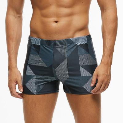 China QUICK DRY Man Boxer Swimwear Training Swimming Shorts Swim Trunk Swimsuit Men for sale