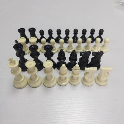 China Tournament King Standard Size 3.75 Inch Extra Weight Tournament Heavy Chess Piece Standard 34pcs/set for sale