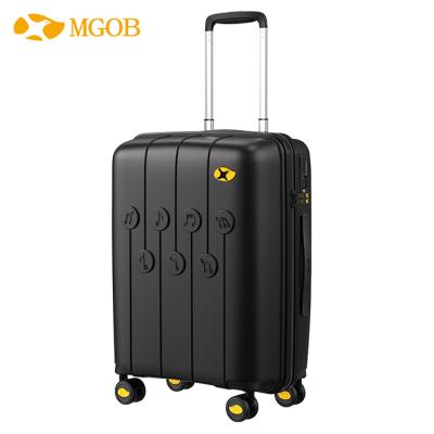 China MGOB New 20 Inch Carry On Boarding Trolley Travel Luggage Trolley Suitcase Lightweight Fashionable pp Suitcase for sale