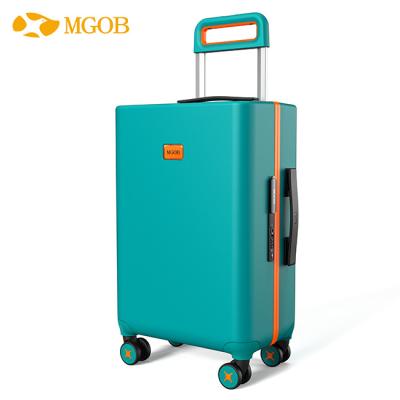 China Fashionable New Shell Trolley Luggage MGOB Style Hard PC Material Thickened Sports Style Suitcase Candy Color Large Capacity Luggage for sale