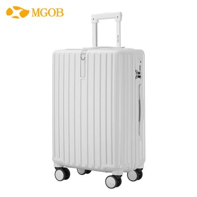 China Hard Shell Trolley Luggage MGOB TSA Lock Travel Luggage Built-in Run Rolls Smoothly Extended Handle Light Weight Large Capacity Suitcase for sale