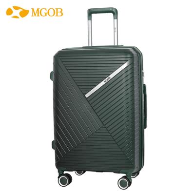 China Hot Selling Aggressive Shell Trolley Luggage MGOB 28 Inch Luggage Trolley Bags Travel Rolling Bag With Wheeled For Outdoor Large Capacity Travel Bag for sale