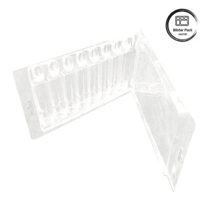 China Transparent Blister Vacuum Formed Tray for Medical Vials - Secure Ampoule Packaging for sale