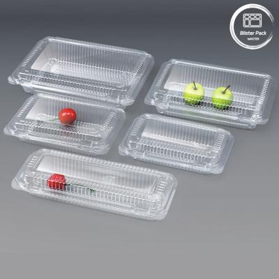 China Custom Transparent Disposable Fruit Container - Plastic PET Tray For Fresh Produce Storage for sale