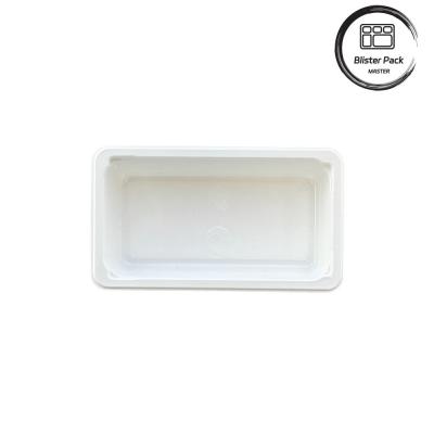 China CPET Food Tray Plastic Frozen Food Packaging with Sealing Films Compartmented Meal Containers for sale