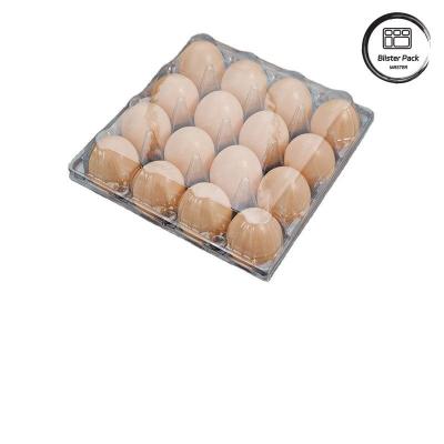 Китай 20/24/30 Cell PET Clear Plastic Egg Blister Tray Одноразовая упаковка для перепелиных куриных яиц с крышкой продается