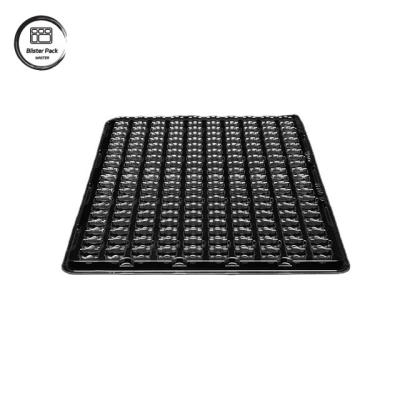 中国 PET 200-Grid Vacuum Tray for Small Electronic Components, Anti-Static Customized Packaging 販売のため