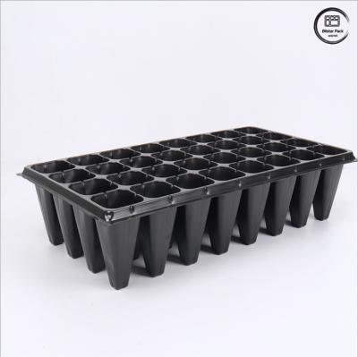 China Thickened Plastic Nursery Seedling Tray, 21/32/50/72 Cell Germination Starter Tray for Seedlings for sale