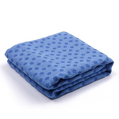 China Sustainable Custom Design Super Absorbent Anti Slip Microfiber Mini Yoga Towel for sale