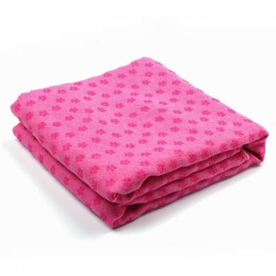 China Factory Wholesale Microfiber Suede Yoga Towel Sustainable Corner for sale