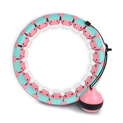 China Polynesian Dance Ring Sponge Ring Polynesian Dance Circles New Smart Mobile Fitness Circle Gym Einstelbare Hoola Wholesale Body Fitness Exercise Pro for sale