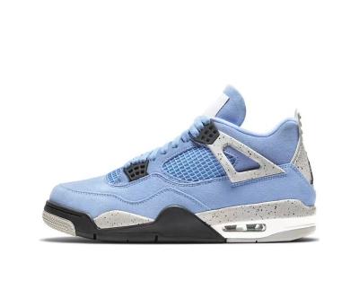 China Luxury 2022 New High Aj 4 Basketball Shoes 4 Union University Blue The Black Cement Men Women Sneakers Bred Sports Trainer for sale