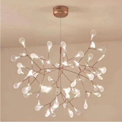 China Bertjan Modern Designed Pot Heracleum II Led Suspension Tree Branch Chandelier Led Hanging Lamp Firefly Chandelier Light for sale