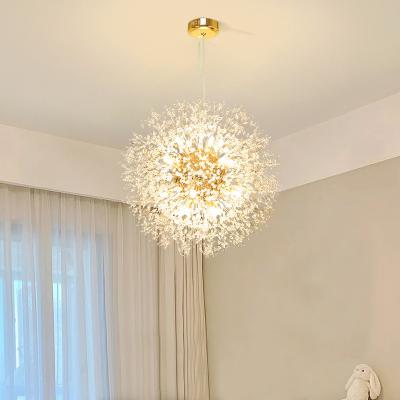 China Large Modern Nordic Luxury Led Ring Decorative Crystal Chandelier Lamp Long Staircase Pendant Light For Living Room for sale