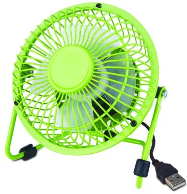 China MINI Household USB DESKTOP TABLE FAN dc5V 2.5W 4inch 6inch METAL/PLASTIC for sale