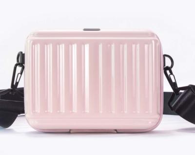 China Light Weight 100% Case Handbag, Hard PC Beauty Case Mini PC Vanity Case Mutifuctional for sale