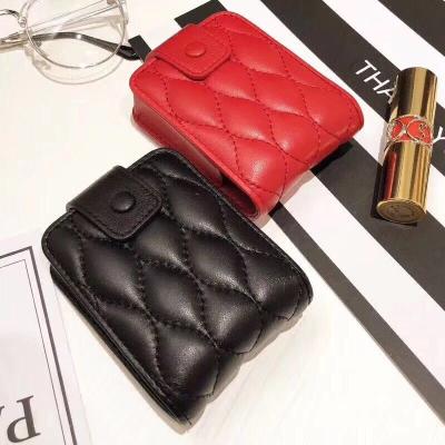 China Fashion PORTABLE SHEEPSKIN LIPSTICK LEATHER BAG for sale