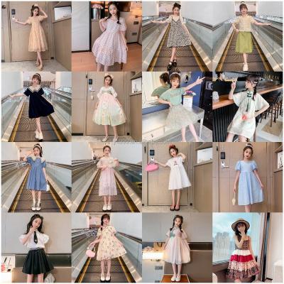 China Girls Hanfu Dress 2023 Breathable Summer Dress Children Guofeng Girls Summer Dress New for sale