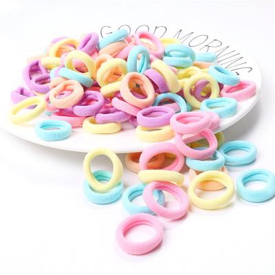 China High Plush Neon Flips Ponytail Holder Elastic Hair Bands Girl's Hair Accessories for sale