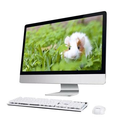 China White office computer cpu OEM core i3/i5/i7 all in one Ram 4G/8G game Desktops all in one pc Factory Price for sale