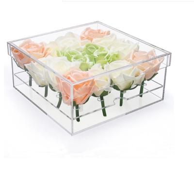 China PLY/MDF/Solid Wood/Metal/Acrylic Shop Acrylic Showcase Display Rack Acrylic Gift Box for sale