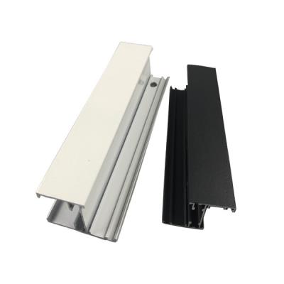 China Hotel Guangdong Good Quality Factory Supply T Shape Aluminum Window Frame Profiles White/Black Powder Coating Aluminum Profiles for sale