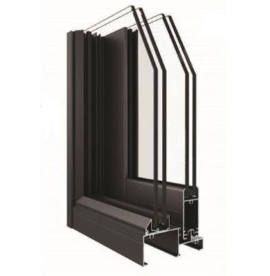 China Modern Aluminum System Profiles For Sliding Windows Frame Powder Coated Building Materials for sale