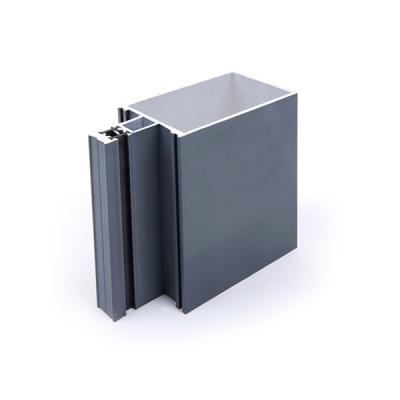 China 6063 Alloy Curtain Wall Aluminum Profiles Modern Decorative Aluminum Extruded Profiles Building Exterior Wall Aluminum Section for sale