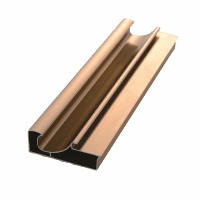 China Modern Extrusion 6063 T5 Aluminum Gola Profile For Kitchen Cabinet Handle With Various Colors for sale