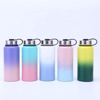 China AIHPO08 Amazone Double Wall Vacuum Flask Stainless Steel Hot Viable Insulated Water Bottles With Custom Logo 18oz 32oz 48oz 64oz for sale