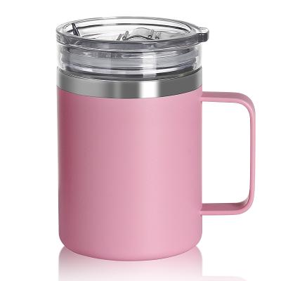 China Sustainable Stainless Steel Double Wall Vacuum Thermal Tumbler Travel Coffee Mug for sale