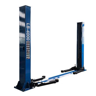 China Cost Effective Manganese Steel Car Maintenance Equipment Car Lift 2 Columns Two Post Lift for sale