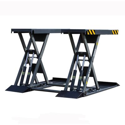 China 1.4m Movable Convenient Lift Shear Hydraulic Car Lift Can Be Used For Automobile Maintenance 3500kg for sale